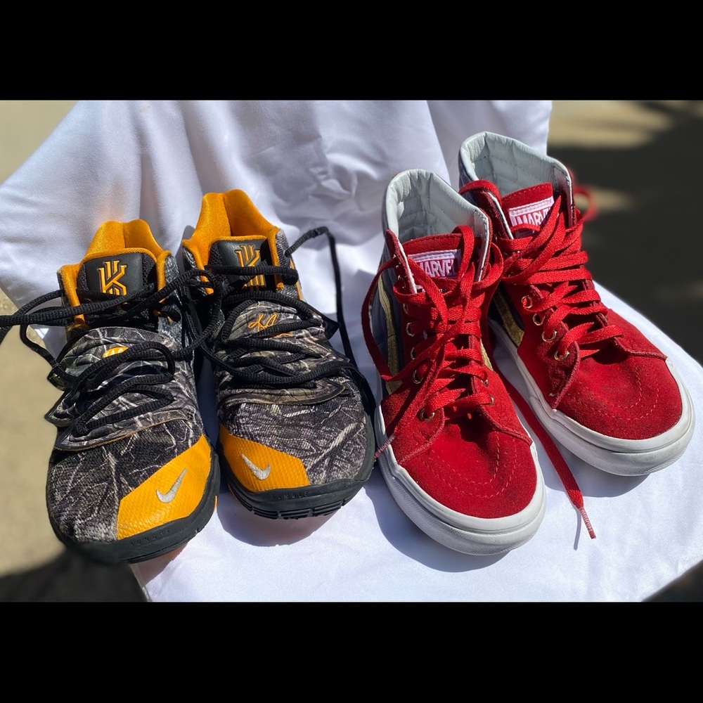 Kids Captain Marvel Vans